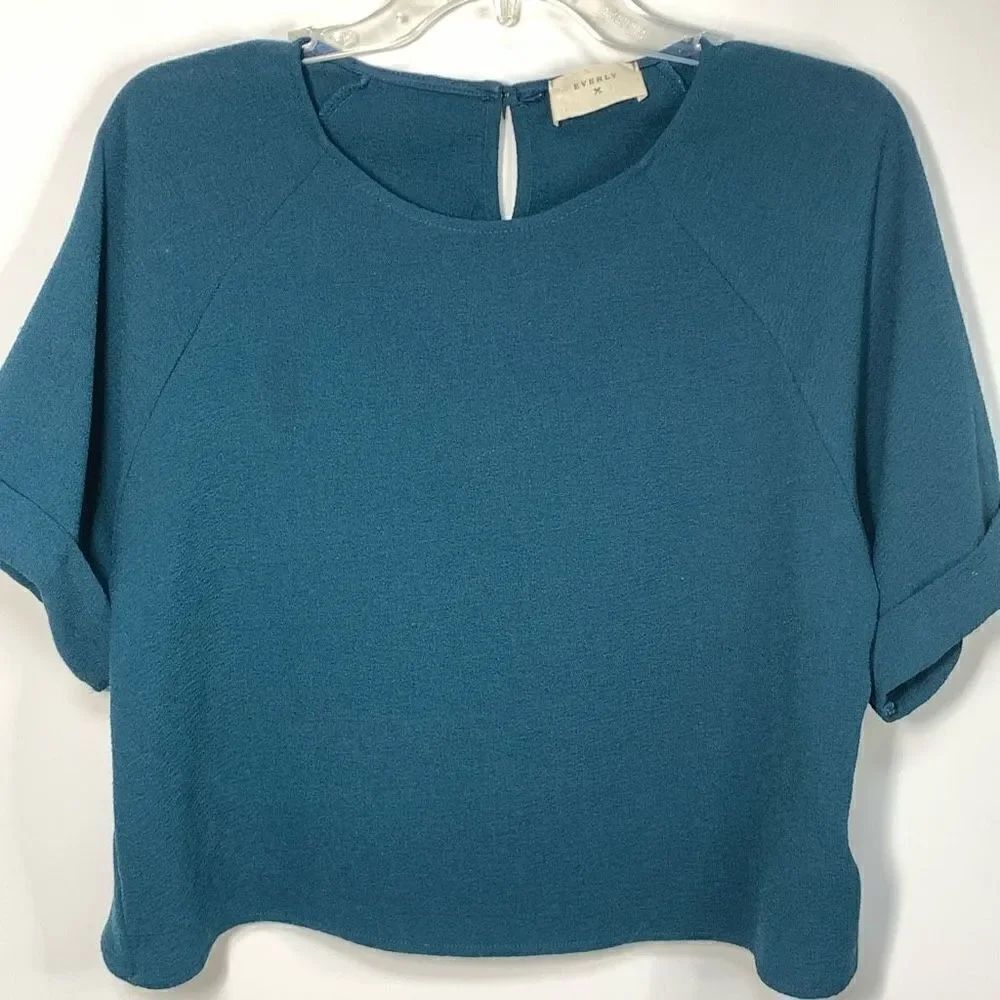 Everly crop blouse, size small